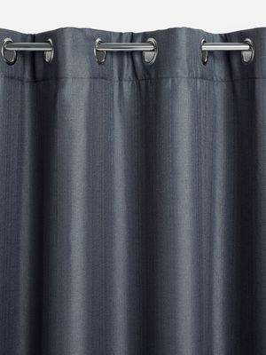 Jet Home Lyra Smoke Eyelet Curtains