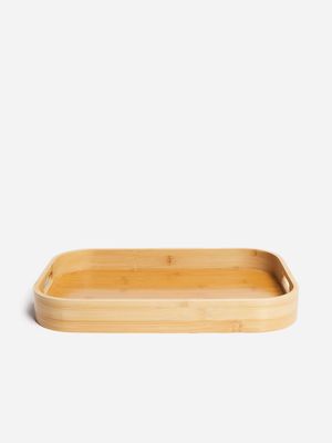 Jet Home Bamboo Large Serving Tray