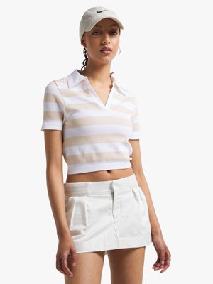 Nike Women's NSW Low-Rise Canvas Sail Mini Skirt