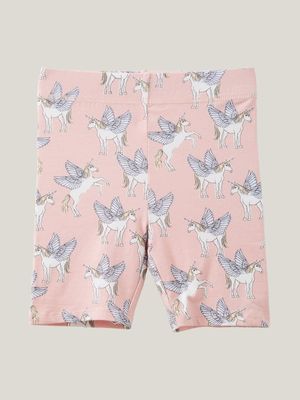 Cotton On Kids Girl Pink Hailey Bike Shorts