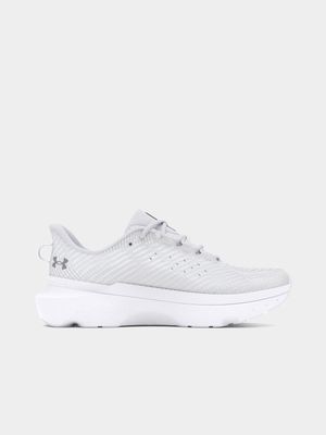 Women's Under Armour Infinite Pro White/Halo Gray Running Shoes