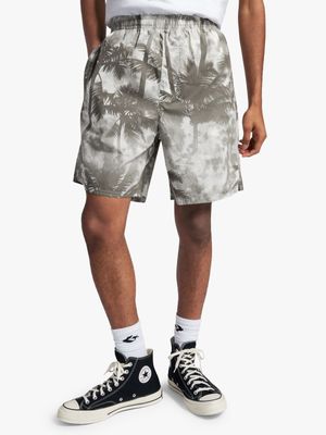 Converse Men's Palm Tree 7" Multicolour Shorts