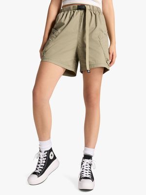 Converse Women's Utility Tan Shorts