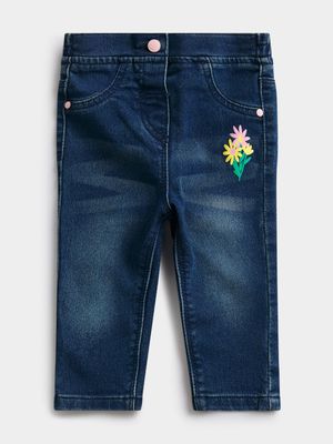 Jet Toddler Girls Indigo Jeans