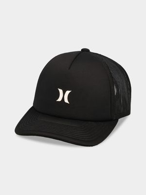 Women's Hurley Black ICON Trucker Cap