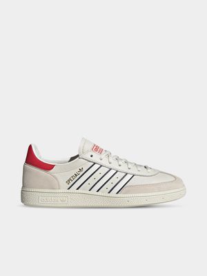 adidas Originals Men's Handball Spezial White/Indingo/Red Sneaker