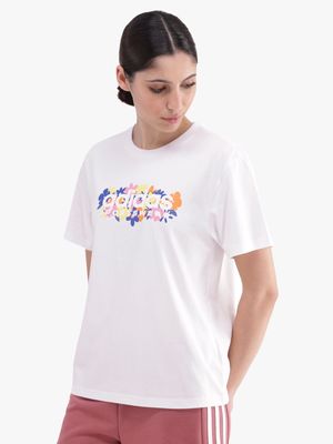 Womens adidas Soft White Tee