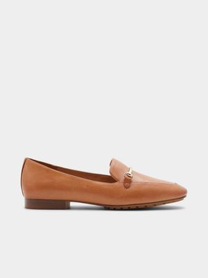 Women's Aldo Medium Brown Harriot Flat Shoes