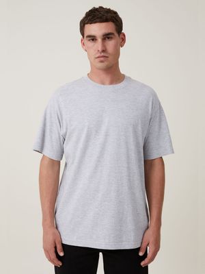 Men's Cotton On Grey Organic Loose Fit T-Shirt