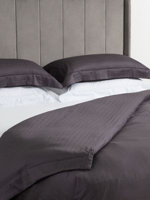 Guest House Jacquard Check Duvet Cover Set