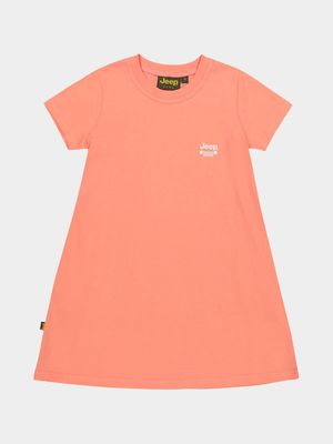 Kid’s Jeep Orange City Lite Dress