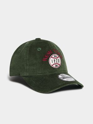 New Era Unisex 9TWENTY New York Yankees Corduroy Green Cap