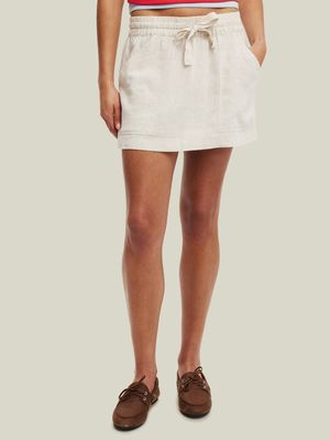 Women's Cotton On Beige Haven Mini Skirt