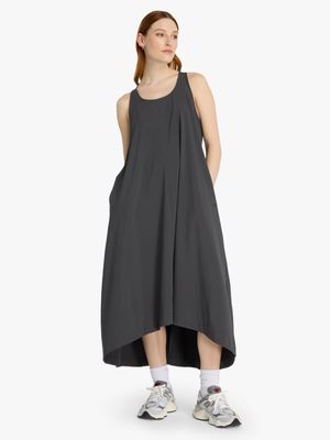 New Balance Women's Woven Grey Tank Dress