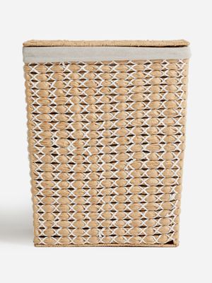 Jet Home Woven Laundry Basket