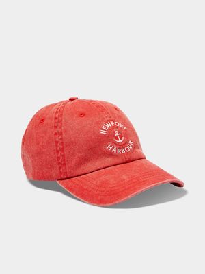 Women's Cotton On Red Classic Dad Cap