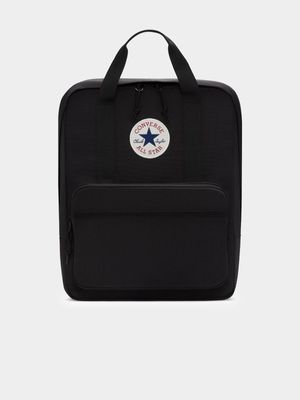 Converse Unisex Small Square Black Backpack