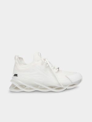 Women's Steve Madden White Rockets Sneakers