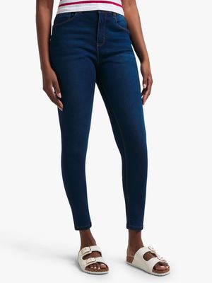 Women's Dark Wash Skinny Jeans