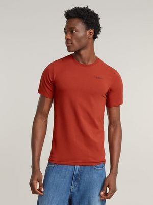 G-Star Men's Slim Base Rusty Red T-Shirt