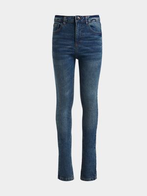 Jet Older Boys Blue Skinny Jeans