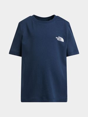 The North Face Unisex Kids Redbox Navy T-Shirt