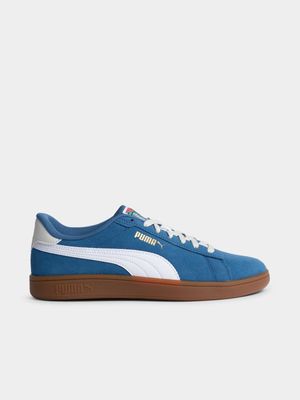 Mens Puma Smash 3.0 Year Of Sport Blue/Gum Sneaker