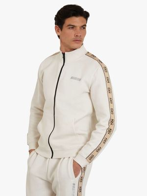 Men's Guess Sand Mickey Full Zip Sweatshirt