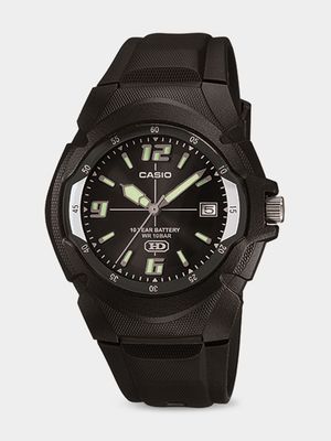 Casio Standard Black Resin Watch