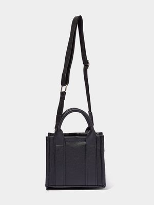 Women's Cotton On Black The Mini Stand By Tote Bag