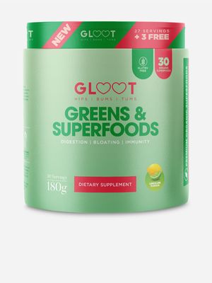 Gloot Greens and Superfoods Lemon Lime