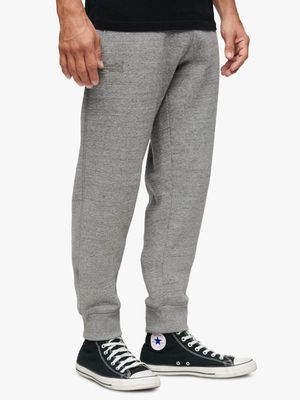 Men's Superdry Grey Essential Logo Joggers