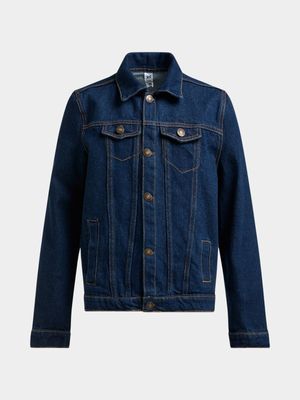 Jet Younger Boys Blue Denim Jacket