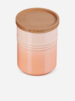 Le Creuset Storage Jar with Lid 540ml Peche