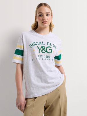 Y&G Cotton V-Neck Sport Tee