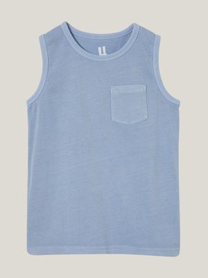 Cotton On Kids Boy Blue The Essential Tank Top