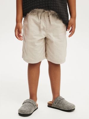 Cotton On Kids Boy Grey Eric Easy Shorts