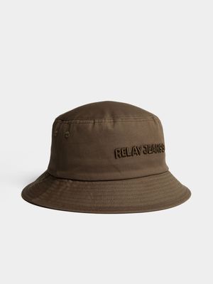 Men's Relay Jeans Basic Cotton Fatigue Bucket Hat