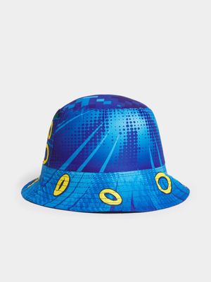 Jet Younger Boys Blue Sonic The Hedgehog Bucket Hat