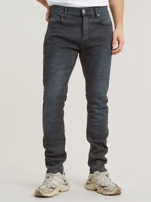 G-Star Men's 3301 Slim Dark Aged Grey Jeans