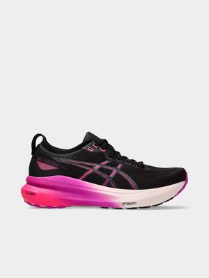 Women's Asics Gel-Kayano 31 Black/Bold Magenta Running Shoes