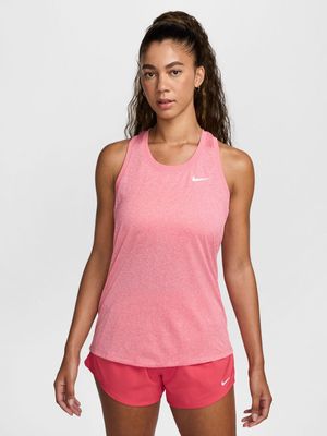 Womens Nike Dri-Fit Racerback Pink Tank