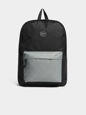 Jet Men's Black/Grey Back Pack