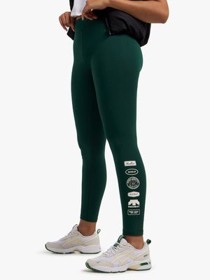 Redbat Athletics Women's Green Leggings