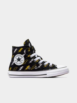 Converse Kids CTAS Bolts Black/Yellow Sneaker