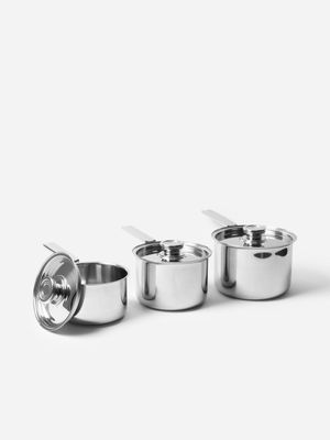 Robert Welch Campden Pot Set Stainless Steel