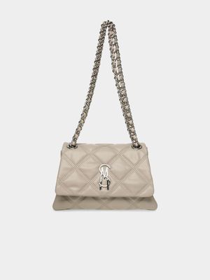 Women's Steve Madden Natural BVOLTURI Shoulder Bag