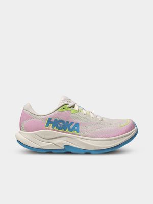 Women's Hoka Rincon 4 Frost/Pink Twilight Running Shoes