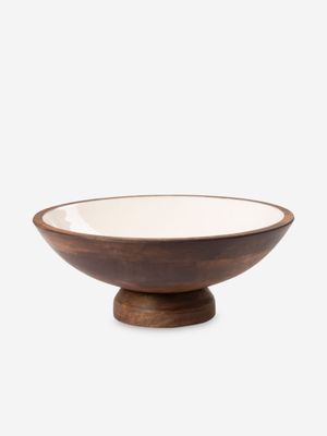 Sur La Table Wooden Salad Bowl 30cm