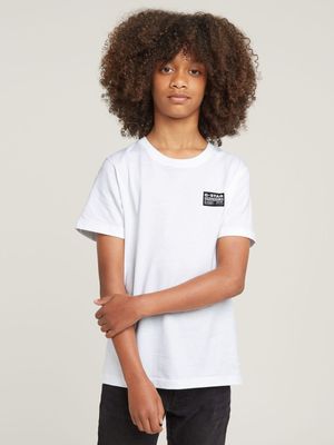 Kid's G-Star White Regular T-Shirt